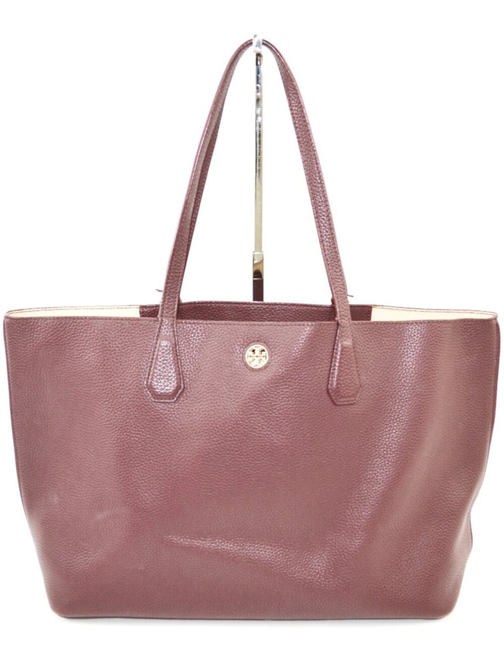 Tory Burch Perry Leather Tote Bag #203-8